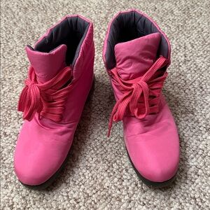 Camper Womens Fiss Ankle Boots Ski Lace Up Sz 8